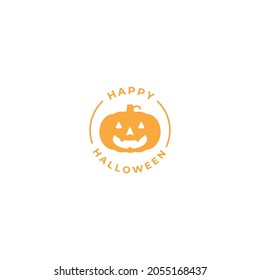 Happy halloween. Vector icon template