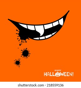 Happy Halloween. Vector Illustration 