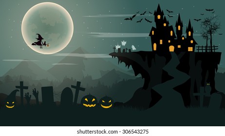 Happy Halloween Vector illustration