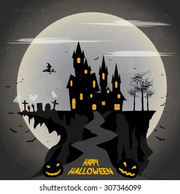 Happy Halloween Vector illustration