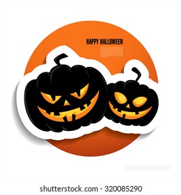 Happy halloween. Vector illustration