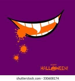 Happy Halloween. Vector Illustration