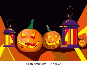 Happy Halloween. Vector illustration