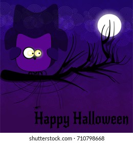 Happy halloween. Vector illustration