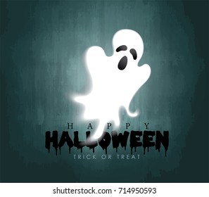 Feliz ilustración vectorial de Halloween.