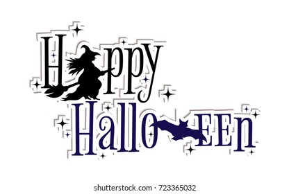 Happy Halloween. Vector illustration.