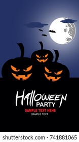 Happy Halloween Vector illustration