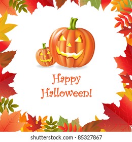 Happy Halloween, Vector Illustration