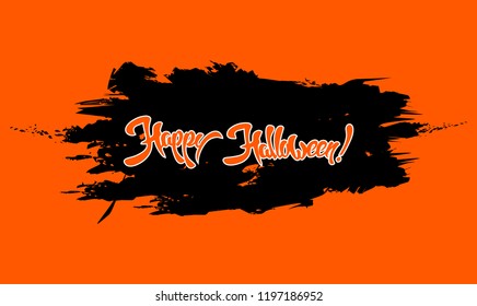 Happy Halloween. Vector Illustration, Halloween Background.