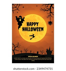 happy halloween vector illustration design
