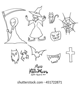 Happy Halloween Vector illustration ghost