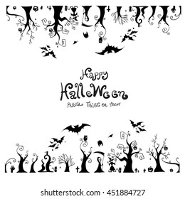Happy Halloween Vector illustration ghost