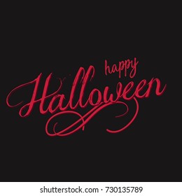 Happy Halloween Vector illustration,Trick or treat