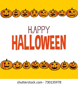 Happy Halloween Vector illustration,Trick or treat