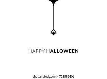 Happy halloween vector poster
