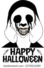 happy Halloween vector t shirt design
