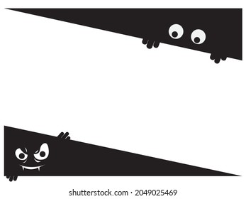 Happy Halloween vector and text space.