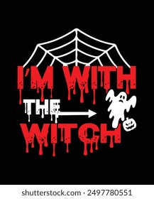 Happy Halloween Vector T-Shirt Design, Template