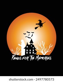 Happy Halloween Vector T-Shirt Design, Template