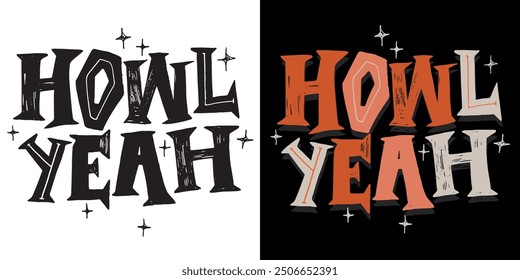 Feliz Halloween. Linda cita de letras de doodle dibujadas a mano. Letras para el diseño de la camiseta, impresión de la taza, impresión del bolso, moda de la ropa. Imagen de Vector 100% dibujado a mano.