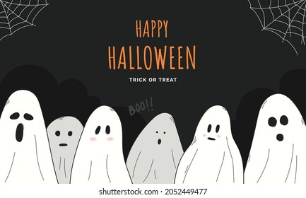 Happy halloween wallpaper background design