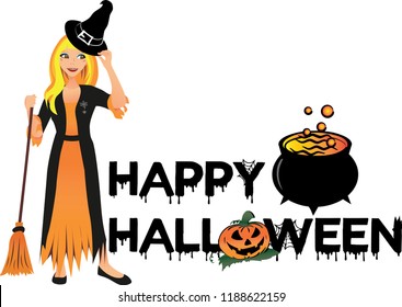 Happy Halloween Witch