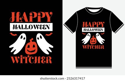 Happy Halloween Witcher - Halloween t Shirt design