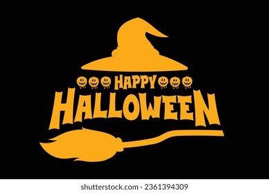 Happy Halloween Wizerd t shirt design pumpkin halloween
