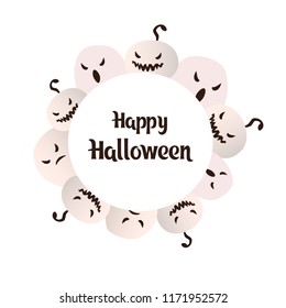 happy halloween word , Halloween background card poster