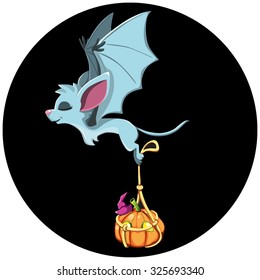 Happy Halloween.Halloween party.Happy holidays.Halloween card.