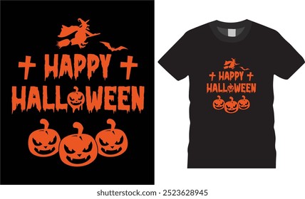 Feliz Halloween, colgando ilustración de Halloween diseño de camiseta premium único. Papá de la calabaza del parche, Halloween de moda, Halloween Lovers mejor diseño de camisetas listo para el banner, póster, pod cualquier impresión, artículo