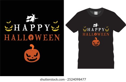 Feliz Halloween, colgando Halloween Ilustración de la camiseta premium única Design.Pumpkin Papá del parche de moda Halloween, Halloween Lovers mejor diseño de camisetas listo para el banner, póster, pod cualquier impresión, artículo