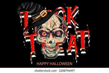 Feliz Halloween,vector basado en el tipo de archivo eps 10