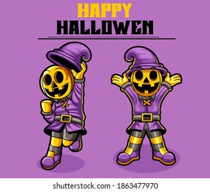 Happy Hallowen | Design Mascot Character