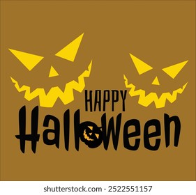 feliz hallpween logotipo design 2024