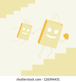 happy handbag