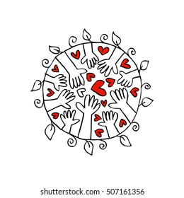 Happy hands design