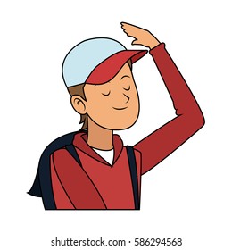 happy handsome young man icon image 