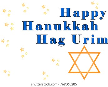 Happy Hanukah, Hag Urim