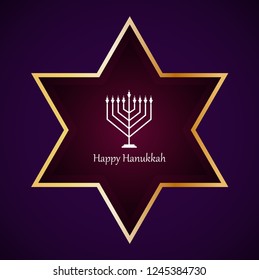 Happy Hanukkah Background