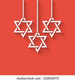 Happy Hanukkah background - vector illustration. eps 10