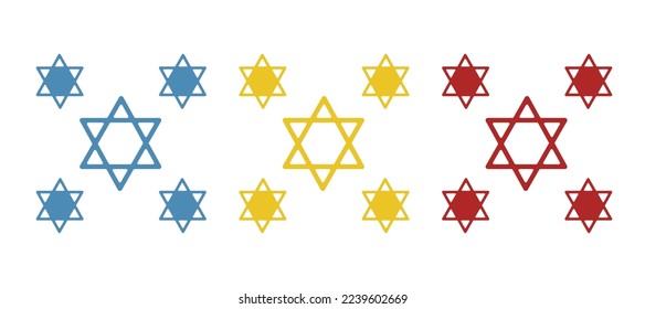 happy hanukkah concept, holiday, vector illustration