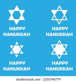 happy hanukkah concept, holiday, vector illustration