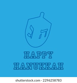 concepto de hanukkah feliz, vacaciones, ilustración vectorial