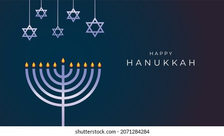 Happy Hanukkah Day Background Design