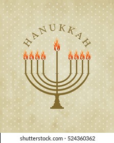 Happy Hanukkah design