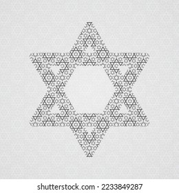 Happy Hanukkah, Jewish Festival of Lights background for greeting card, invitation, banner