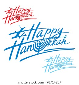 Happy Hanukkah religion Israel holiday menorah judaism