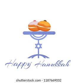 Happy hanukkah sufgan