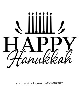 Happy Hanukkah T shirt Design Lover